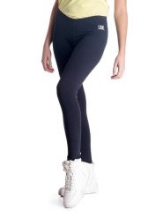 Legginsy miękki na trening na siłownia. Czarne legginsy sportowe damskie LEONE 1947 APPAREL, m, bez wzorów, na fitness i siłownię. Za 63.11 zł.