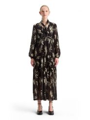 Scotch & Soda Sukienka w kolorze złoto-czarnym rozmiar: 40. Czarne sukienki damskie Scotch & Soda, bez wzorów, bez kołnierzyka, bez ramiączek, maxi. Za 329.89 zł.