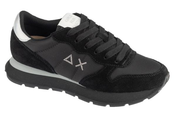 Buty sportowe Sneakersy damskie, Ally Gold Silver. Niebieskie buty sportowe na co dzień damskie SUN68, bez wzorów, z materiału, trekkingowe. Za 429.99 zł.