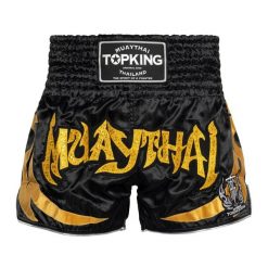 Spodenki treningowe Top King Kickboxing. Czarne szorty damskie TOP KING, bez wzorów, sportowe. Za 209.99 zł.