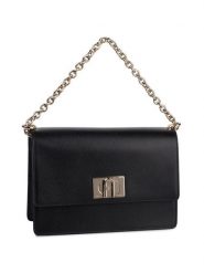 Furla Torebka 1927 1064448 B BAFI ARE Czarny. Czarne torebki klasyczne damskie Furla, bez wzorów, ze skóry, wizytowe, bez kołnierzyka, bez ramiączek. Za 1,149.00 zł.