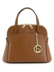 Lia Biassoni Skórzana torebka "Bozzone" w kolorze jasnobrązowym - 28 x 17 x 11 cm rozmiar: onesize. Brązowe torebki klasyczne damskie Lia Biassoni, bez wzorów, z materiału, bez dodatków. Za 252.99 zł.