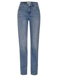Relaxed by TONI Dżinsy "Liv" - Slim fit - w kolorze niebieskim rozmiar: W24. Niebieskie jeansy damskie Relaxed by TONI, z podwyższonym stanem. Za 87.81 zł.