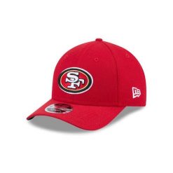 Czapka z daszkiem New Era 9forty San Francisco 49ers NFL MC OTC. Czerwone czapki męskie New Era, bez wzorów, sportowe. Za 189.50 zł.