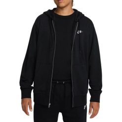 Bluza z Kapturem I Suwakiem Na Całej Długości Club Rozmiar S Czarny - FN3884-010. Czarne bluzy z kapturem męskie Nike, s, z materiału. Za 376.25 zł.