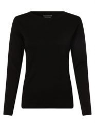 Brookshire koszulka z długim rękawem Kobiety Bawełna czarny, XXXL. Czarne t-shirty damskie brookshire, uniwersalny, bez wzorów, z bawełny, bez kołnierzyka. Za 99.95 zł.