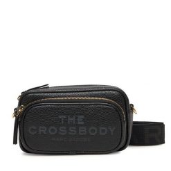Torebka Marc Jacobs. Czarne listonoszki damskie MARC JACOBS, bez wzorów, bez dodatków. Za 959.99 zł.