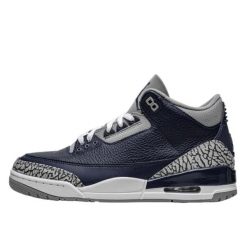 Buty do chodzenia dla dorosłych Air Jordan 3 Retro Georgetown. Niebieskie buty sportowe na co dzień damskie Jordan, bez wzorów, trekkingowe. W wyprzedaży za 1,856.95 zł.