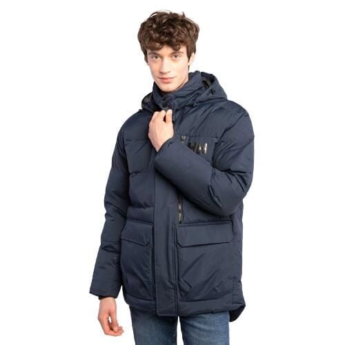 Kurtka zimowa męska Helly Hansen Tromsoe. Niebieskie kurtki męskie Helly Hansen, na zimę, m, bez wzorów, sportowe, bez kaptura. W wyprzedaży za 1,204.05 zł.