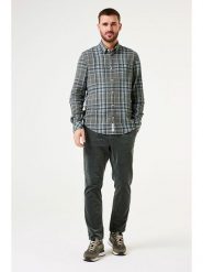 Garcia Spodnie sztruksowe w kolorze khaki rozmiar: XXL. Brązowe spodnie materiałowe męskie Garcia, bez wzorów, ze sztruksu. Za 232.78 zł.