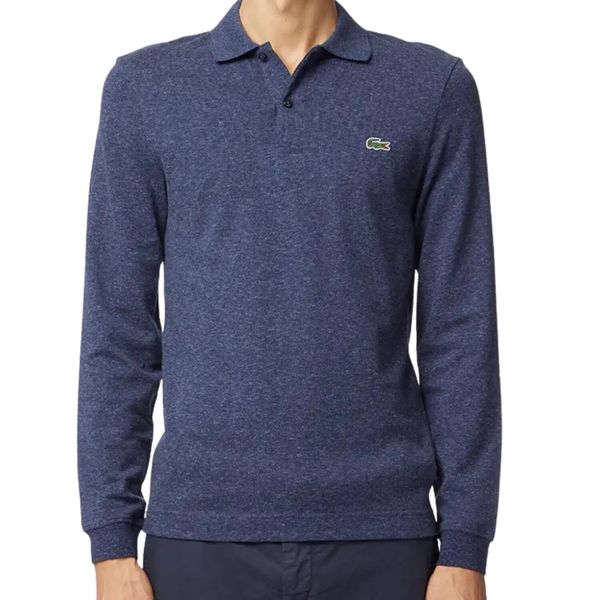 Koszulka sportowa polo męska Lacoste Polo Polo. Niebieskie koszulki polo męskie Lacoste, m, bez wzorów, z bawełny, bez ramiączek. Za 297.00 zł.