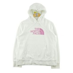 Second life - Damska bluza z kapturem TNF biała - Stan dobry. Białe bluzy z kapturem damskie The North Face. Za 85.16 zł.
