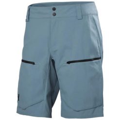 Spodenki cargo Helly Hansen Crewline 2.0. Niebieskie szorty męskie Helly Hansen, z materiału, bez kołnierzyka. Za 384.00 zł.