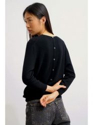 AUTHENTIC CASHMERE Kaszmirowy sweter "Estaris" w kolorze czarnym rozmiar: XXL. Czarne swetry klasyczne damskie AUTHENTIC CASHMERE, xxl, z kaszmiru, bez kołnierzyka. Za 347.99 zł.