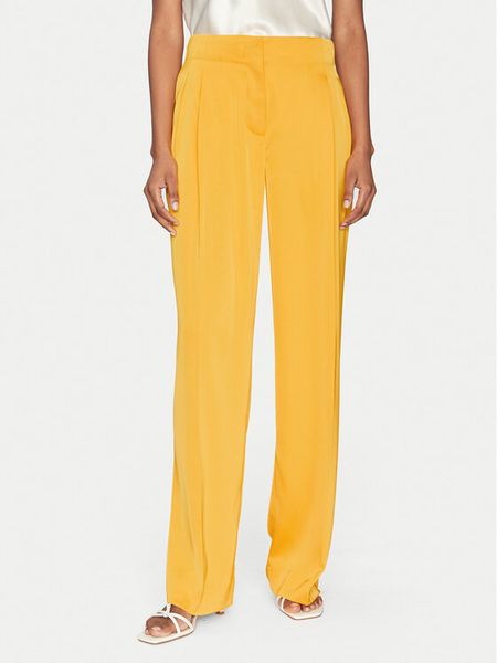 2NDDAY Spodnie palazzo Carter 2252162279 Żółty Wide Leg. Żółte spodnie materiałowe damskie 2NDDAY, bez wzorów, z materiału. Za 439.99 zł.