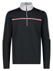 CMP Bluza polarowa w kolorze antracytowym rozmiar: 54. Czarne bluzy bez kaptura męskie CMP, z materiału. Za 116.69 zł.
