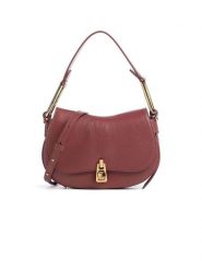 COCCINELLE Skórzana torebka w kolorze bordowym - 22 x 14 x 4 cm rozmiar: onesize. Czerwone torebki klasyczne damskie Coccinelle, bez wzorów, z materiału, bez dodatków. Za 872.33 zł.