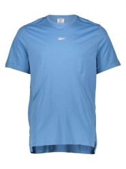 Reebok Koszulka sportowa "UBF MoveSoft" w kolorze błękitnym rozmiar: L. Niebieskie t-shirty sportowe męskie Reebok, l, bez ramiączek, outdoorowe. Za 100.99 zł.