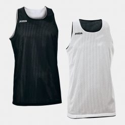 Koszulka do koszykówki dla dorosłych Joma Aro dwustronna. Białe t-shirty damskie Joma, xl, bez wzorów, z materiału, bez kołnierzyka. Za 167.00 zł.