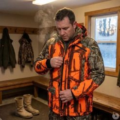 Kurtka wodoodporna PERCUSSION Grand Nord. Brązowe kurtki outdoor męskie PERCUSSION, l, bez wzorów, z materiału, bez kaptura. Za 760.70 zł.