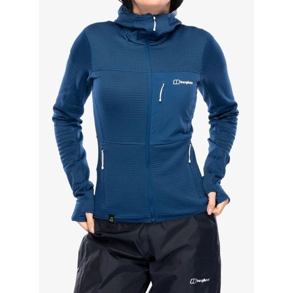 Bluza damska rozpinana Berghaus Ridge-Hiker Hoody. Zielone bluzy bez kaptura damskie Berghaus, m. Za 429.99 zł.