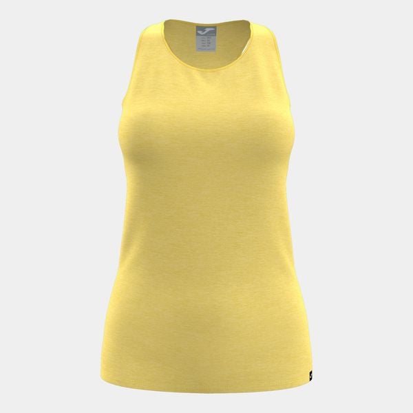 Tank top sportowy damski Joma Oasis. Żółte topy damskie Joma, m, bez wzorów, bez ramiączek. Za 115.99 zł.