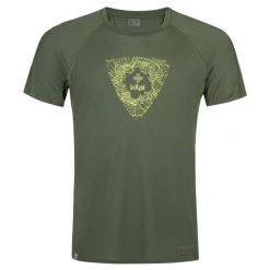 Koszulka Kilpi Wylder. Zielone t-shirty sportowe męskie Kilpi, m, z materiału, bez ramiączek, do biegania. Za 136.50 zł.