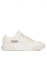 Marc Jacobs Trampki 2S4FSN023F14 Biały. Białe trampki i tenisówki damskie MARC JACOBS, bez wzorów, z materiału. Za 799.99 zł.