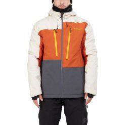 Kurtka narciarska męska Fundango Atlas Allmountain. Białe kurtki męskie Fundango, na zimę, m, bez wzorów, sportowe, bez kaptura. W wyprzedaży za 599.00 zł.