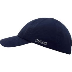 Czapka Pro-X Elements Rain PXE. Niebieskie czapki męskie PRO-X ELEMENTS, bez wzorów, z materiału, sportowe. Za 143.00 zł.
