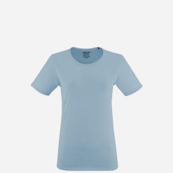 Koszulka damska z krótkim rękawem Millet Wanaka Light Ts Ss W active fit. Niebieskie topy sportowe damskie Millet, m, bez wzorów, z poliesteru, bez ramiączek. W wyprzedaży za 135.15 zł.