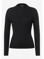 More & More Sweter w kolorze czarnym rozmiar: 36. Czarne golfy damskie MORE & MORE, s, bez wzorów, z wiskozy, bez ramiączek. Za 136.13 zł.