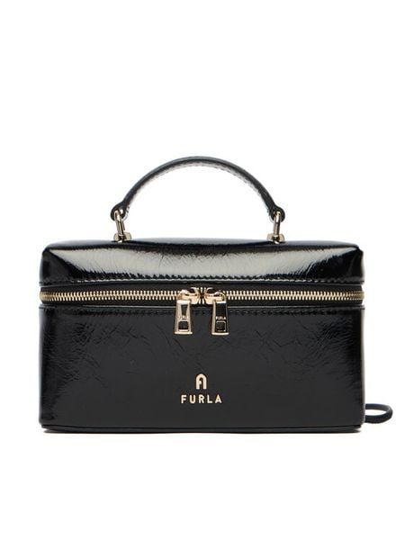 Furla Torebka WE00625 BX4100 CN O6000 1007 Czarny. Czarne torebki klasyczne damskie Furla, bez wzorów, ze skóry, bez dodatków. Za 1,039.00 zł.