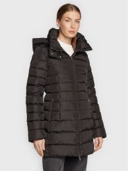 Add Kurtka puchowa 6AW002 Czarny Slim Fit. Czarne kurtki damskie add, bez wzorów, z puchu, bez kaptura. Za 2,299.00 zł.
