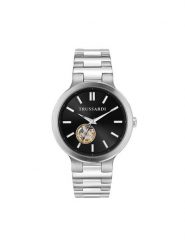 Trussardi Zegarek R2423164001 Czarny. Czarne, analogowe zegarki męskie TRUSSARDI. Za 929.99 zł.