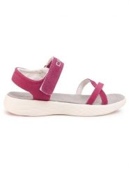CMP Sandały Kids Hailioth Hiking Sandal 30Q9585 Fioletowy. Fioletowe sandały dziewczęce CMP, ze skóry, bez zapięcia. Za 79.99 zł.