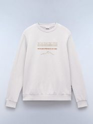 NAPAPIJRY Bluza "Banem" w kolorze kremowym rozmiar: XXL. Białe bluzy bez kaptura męskie NAPAPIJRY, xxl, z bawełny. Za 194.15 zł.