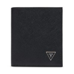 Portfel Guess. Czarne portfele męskie Guess, z aplikacjami. Za 225.99 zł.
