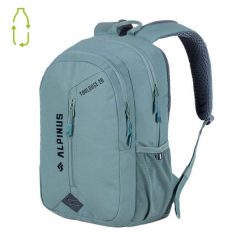 Plecak Alpinus Toulouse 20 materiał PET. Zielone plecaki męskie Alpinus, bez wzorów, z materiału. Za 159.00 zł.