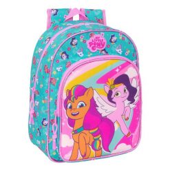 Plecak szkolny My Little Pony Magic Różowy. Czerwone plecaki damskie PRO BRANDS, bez wzorów, z poliesteru, biznesowe. Za 151.45 zł.