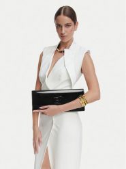 Elisabetta Franchi Torebka BS-29A-67E2-V220 Czarny. Czarne torebki klasyczne damskie Elisabetta Franchi, bez wzorów, ze skóry, bez dodatków. Za 939.99 zł.