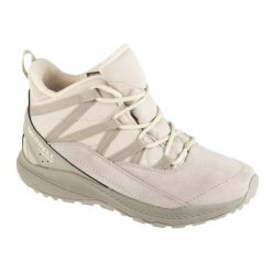 Buty Merrell Bravada Edge 2 Thermo Demi Wp J038200 beżowy. Brązowe buty sportowe na co dzień damskie bez wzorów, z gumy. Za 732.69 zł.