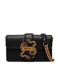 Just Cavalli Torebka 80RA5PA2 ZSA89 Czarny. Czarne torebki wieczorowe Just Cavalli, bez wzorów, ze skóry, wizytowe, bez kołnierzyka, bez ramiączek. Za 614.99 zł.