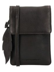 HIDE & STITCHES Skórzana torebka w kolorze brązowym na telefon - 13 x 19 x 2 cm rozmiar: onesize. Brązowe torebki klasyczne damskie HIDE & STITCHES, bez wzorów, z materiału, bez dodatków. Za 165.99 zł.