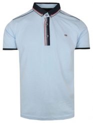 Koszulka POLO, Niebieska Krótki Rękaw, Męska, bez Nadruku, Jednokolorowa. Niebieskie koszulki polo męskie New Antracid, m, bez wzorów, z bawełny, bez ramiączek. Za 145.00 zł.