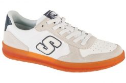Buty sportowe Sneakersy męskie, New Wave Cup - Calven. Białe buty sportowe na co dzień męskie Skechers, z materiału, bez zapięcia, trekkingowe. Za 299.99 zł.