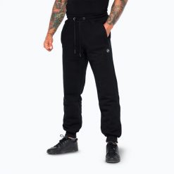 Spodnie męskie Octagon Small Logo. Czarne spodnie sportowe męskie OCTAGON. Za 219.99 zł.
