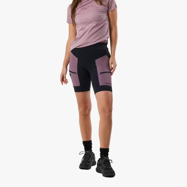 Szorty turystyczne damskie Swedemount Trondheim Trekking Shorts wodoodporne. Czarne szorty damskie SWEDEMOUNT, bez wzorów, z tkaniny, sportowe. Za 249.99 zł.
