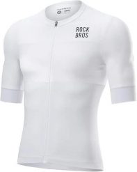 Koszulka rowerowa męska Rockbros 1512003200 z krótkim rękawem. Białe t-shirty sportowe męskie ROCKBROS, m, z elastanu, bez ramiączek, na fitness i siłownię. Za 174.00 zł.