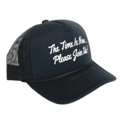 Czapka Trucker Cult Time Is Now. Czarne czapki męskie CULT, bez wzorów. Za 190.00 zł.